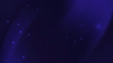 Göksel veya uzaysal dizaynlar veya dijital sanat projeleri için uygun uzak yıldızları andıran soluk ışıkları olan koyu mavi eğimli arkaplan