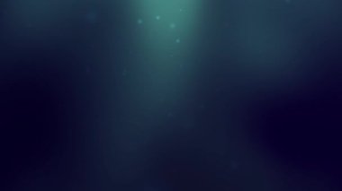 Teknoloji bilimi veya modern bir dokunuşa ihtiyaç duyan soyut tasarım projeleri için uygun açık mavi parçacıklara sahip koyu mavi gradyan duvar kağıdı.