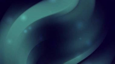 Modern tasarım projeleri veya teknoloji kavramları için uygun koyu mavi arka planda soluk parlaklığa sahip koyu deniz mavisi kıvrımları