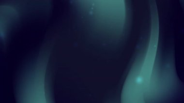 Aydınlık benekli koyu yeşil eğriler soyut arka planlar için uygun fütürist tasarımlar teknoloji kavramları ve dijital sanat projeleri