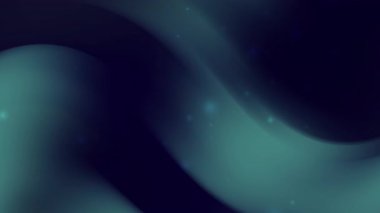 İnternet sitesi afişi sosyal medya grafikleri ya da soyut tasarım projeleri için uygun ışık parıltılarıyla koyu mavi deniz mavisi dalga arkaplanı