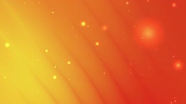 Parlak noktalar ve köşegen çizgileri olan turuncu sarı gradyan poster sunumları veya sosyal medya grafikleri gibi enerjik dinamik tasarımlar için idealdir