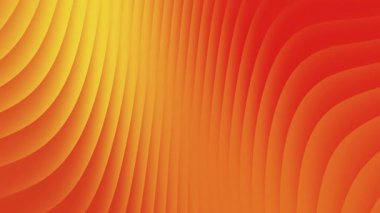 Tasarım projeleri sunumları veya sosyal medya grafikleri için mükemmel turuncu ve sarı eğrili çizgilerin soyut renkli arkaplanı