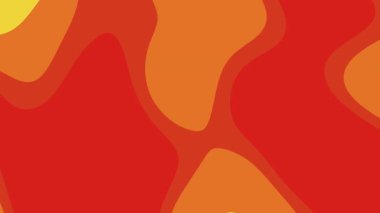 Modern turuncu soyut şekiller dijital arkaplan, web tasarımı sosyal medya grafikleri ve canlı sunumlar için idealdir.