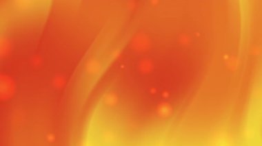 Web sitesi afişleri sosyal medya gönderileri ve reklam tasarımları için uygun bulanık ışık noktalarıyla sarı ve turuncu gradyan