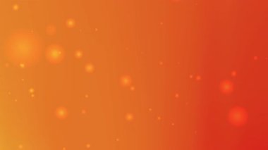 Dijital duvar kağıdı sosyal medya grafikleri ve canlı proje arkaplanları için uygun küçük parlak parçacıklara sahip soyut turuncu eğimli arkaplan