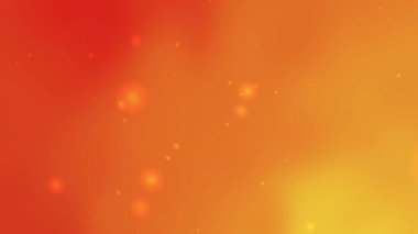 parlak parçacıklara sahip katı turuncu ve sarı gradyan canlı ve göz alıcı tasarımlar veya soyut kavramlar Dijital arkaplanlar için harika