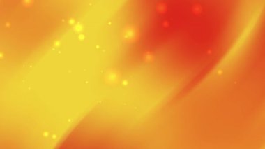 Soyut turuncu ve sarı renkte ışıklar, arka planda dijital sanat ve canlı tasarımlar için uygun ışıltılı efektlere sahiptir.