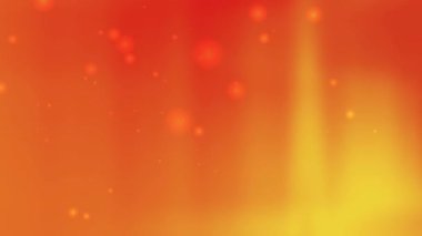 Parlayan parçacıklarla turuncudan sarı gradyan canlı estetik arka planlar fütüristik tasarımlar soyut kavramlar ve enerjik görsel projeler için mükemmeldir.