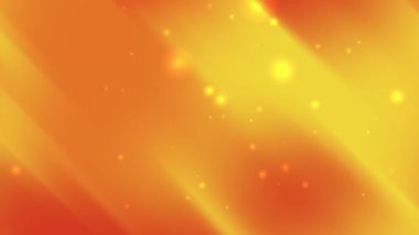Sunumlar için harika parlak parçacıklara sahip turuncu sarı eğimli arkaplan dijital sanat afişleri web tasarımı ve şenlikli tasarımlar