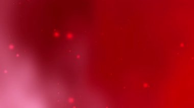 Soyut arkaplan için küçük kırmızı parçacıklara sahip beyaz kırmızı arkaplan grafik tasarım projeleri veya canlı elementler gerektiren festival temalı tasarımlar için idealdir