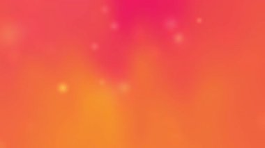 Soyut arka planlar, dijital sanat eserleri, canlı tasarımlar ve sanatsal kavramlar için uygun parlak benekleri olan ılık turuncu ve pembe gradyanlar.