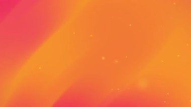 Canlı ve göz alıcı tasarımlar veya sosyal medya paylaşımları için mükemmel küçük parlak kıvılcımlara sahip turuncu ve pembe gradyan arka plan