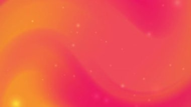 Sunumlar için uygun parlak parçacıklara sahip pembe ve turuncu gradyan sosyal medya grafikleri web sitesi arka planları ve dijital tasarımlar