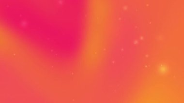 Yazlık tasarımlar, sosyal medya grafikleri ve dijital sanat projeleri için uygun parlak noktalar içeren pembe ve turuncu gradyan