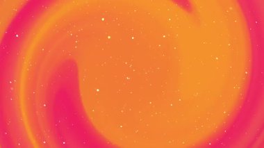 Arkaplan posterleri ve canlı dokunuşlu sanatsal tasarımlar için uygun beyaz benekli turuncu ve pembe girdaplar.