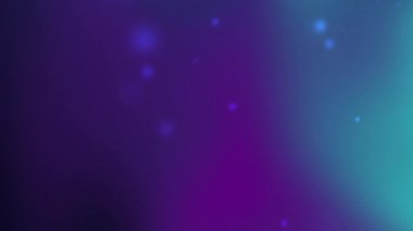 Fütürist tasarımlar, teknoloji kavramları veya canlı dijital projeler için uygun dağınık parlak noktalar ile parlayan mor eğimli arkaplan