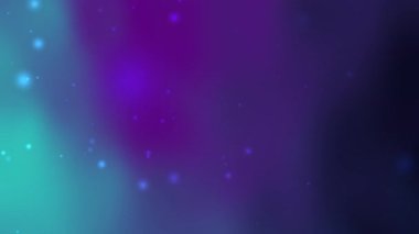 Soyut arka planlar, dijital sanat tasarımları veya canlı duvar kağıtları için uygun yanıp sönen ışıklarla mavi ve mavi rengin derecesi