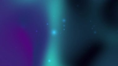 Fütürist tasarımlar için parlak noktalar arka planına sahip koyu mavi gradyan teknoloji bilimi veya tasarımlardaki soyut kavramlar için uygundur