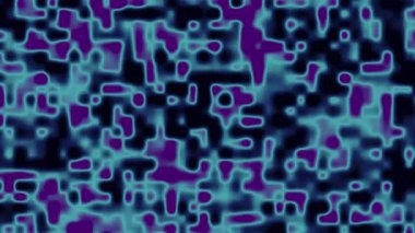 Soyut mavi mor ve siyah kıvrımlı şekiller tasarım Duvar kağıtları dijital sanat ve yaratıcı sanat projeleri için mükemmel