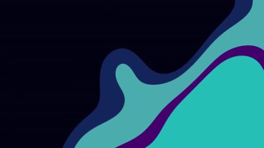 Koyu mavi ve mor soyut dalgalı şekiller arka plan tasarımları için mükemmeldir. Teknoloji kavramları ve modern sanat projeleri.