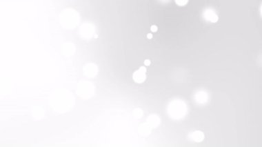 Grafik tasarım sunumları ve çeşitli yaratıcı projeler için uygun soyut kavramlar için beyaz zemin üzerinde parlak ışık çemberleri