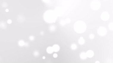 Festivaller için parlak dairesel ışık noktaları olan estetik beyaz eğimli arka plan parti davetleri soyut tasarım unsurları arka plan ve sanatsal projeler