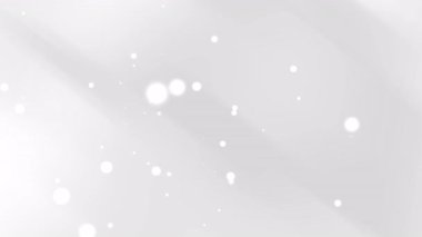 Yumuşak ışıklandırma ve küçük parlak parçacıklar ile estetik beyaz eğimli arkaplan soyut kavramlar ve dijital projeler için ideal tasarımlar için uygun