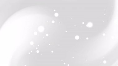 soyut beyaz gradyan arkaplan açık gri eğriler ve parlak noktalar soyut arka plan minimalist tasarımlar veya modern sanat kavramları için uygundur