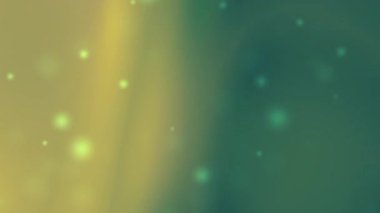 Yeşil ve altının karışımı yumuşak parlak küreler Ramazan 'daki İslami olaylar veya şenlikli kutlama tasarımları için ideal sakin ve ruhani bir atmosfer yaratıyor.