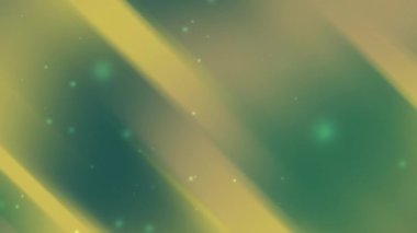 Parlayan ışık çizgileri ve yumuşak parçacıkları olan soyut yeşil ve altın arkaplan festival tasarımları ve kutlama görselleri için mükemmel bir Ramazan teması içeriyor