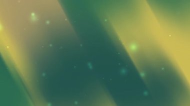 Ramazan kutlamaları için mükemmel parlayan ışık parçacıklarıyla yeşil ve altın karışımı İslami olaylar tebrik kartı tasarımları ve ruhani temalı projeler