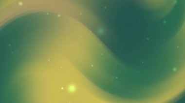çarpıcı yeşil ve sarı arkaplan yumuşak parlak partiküller Ramazan kutlamaları için mükemmel şenlik tasarımları ya da ruhani olaylar