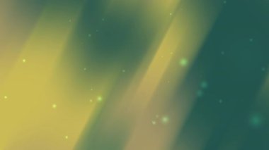 Çapraz ışık çizgileri ve parlayan bokeh noktalarıyla yeşil ve altın sarısı eğimli arka plan Ramazan kutlamaları için ideal İslami olaylar veya şenlik tasarımları