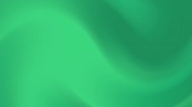 Yumuşak akış eğrilerine sahip pürüzsüz yeşil eğimli arka plan Ramazan İslam kutlamaları veya ruhani tasarımlar için ideal renkler zümrüt yeşili ve yumuşak gök mavisi içerir