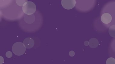 Mor arkaplan, grafik tasarım projeleri için uygun beyaz çemberler, markalaşma malzemeleri web sitesi afişleri ve sosyal medya paylaşımları