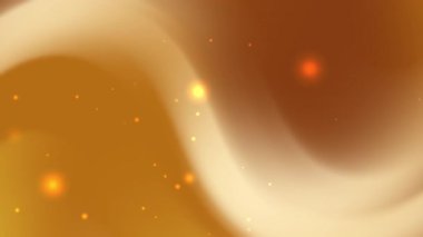 Pürüzsüz kahverengi ve bej soyut arka plan, dalgalı dalgalar ve parıldayan bokeh lüks markalaşma davetiyeleri ve bayram yemeği ve zarif grafik tasarımları gibi şenlik etkinlikleri için mükemmel.