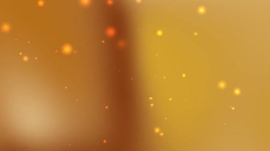 Ilık, altın sarısı, soyut arka plan yumuşak, parlak parçacık ve bulanık dalgalarla dolu. Bayram bayramı kutlaması için ideal. Noel Diwali daveti ve zarif tasarımlar.