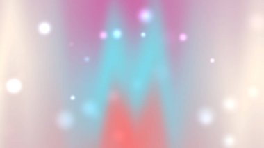 Pembe ve mavi renkleri ve beyaz ışıkları olan bulanık arkaplan