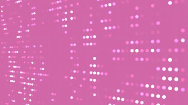 Kutlama Olayları İçin Pembe Parlayan Nokta Matriks Özgeçmişi