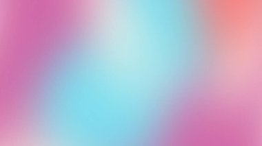 Pembe mavi ve turuncu arkaplanın bulanık gradyanı
