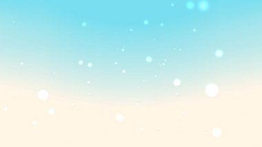 Beyaz noktalı mavi ve bej gradyan