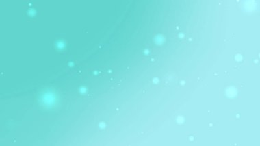 Nane Yeşili Gradyan Arkaplanı Yumuşak Parlayan Işık Parçacığı Kaplamalı