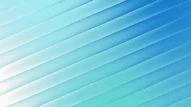 Aqua Gradyan Biçim Tasarımı ile Çapraz Mavi Düz 3 Boyutlu Çizgiler