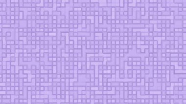 Lavanta Geometrik Izgara Soyut Arkaplan Yumuşak Modern Kare Maze Desenli