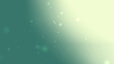 Parlayan Işık Parçacıkları Kaplama Tasarımı ile Zarif Yeşil Gradyan Arkaplanı