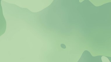 Modern Tasarım için Pürüzsüz Yeşil Gradyan Akışkan Soyut Asgari Arkaplan