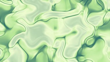 Organik Tasarım Konseptleri için Soyut Yeşil Akışkan Mermer Arkaplanı