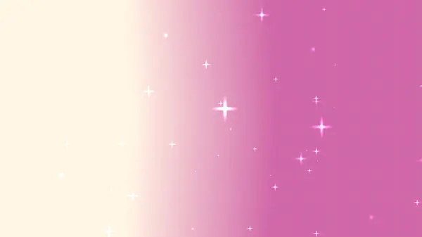 Açık pembe ve bej renkli, beyaz yıldızlı arkaplan