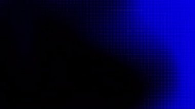 Küresel teknolojik etkinlikler için mükemmel bir gradyan ışıklandırması olan mavi yarım ton nokta deseni ya da koyu mavi ve siyah tonlarda modern kutlama tasarımı görselleri